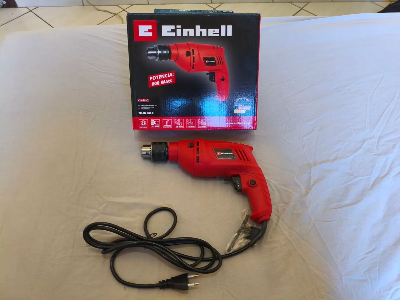 Furadeira de impacto Einhell  - Foto 3
