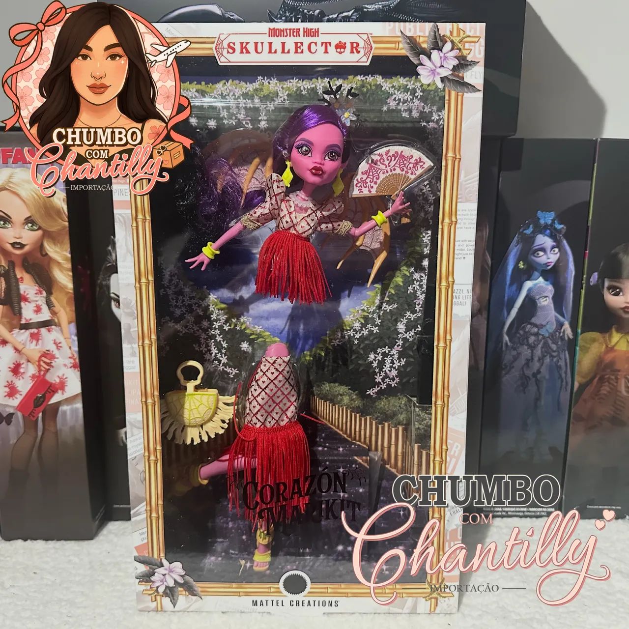 Boneca Monster High Skullector Corazon 