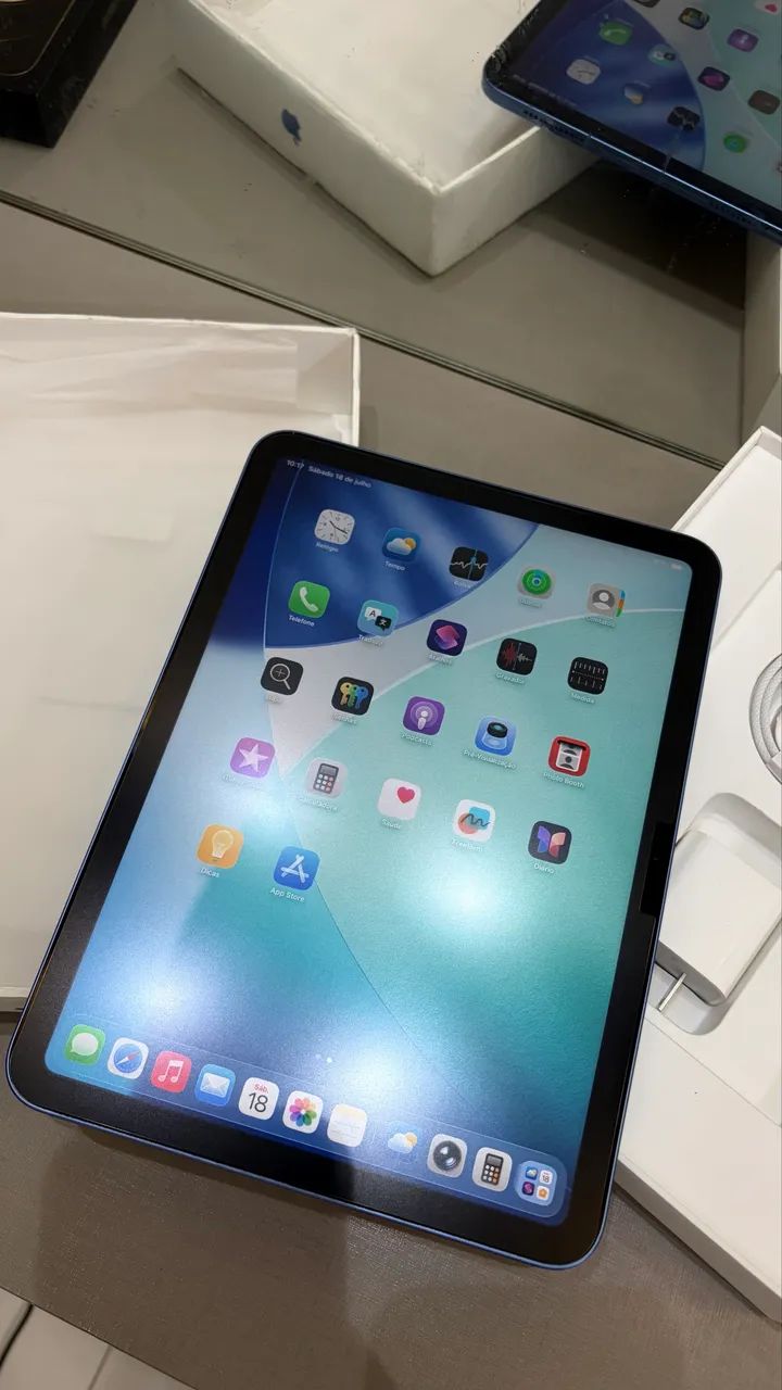 iPad 10ª Geração 64GB Wi-Fi Azul - Excelente Estado