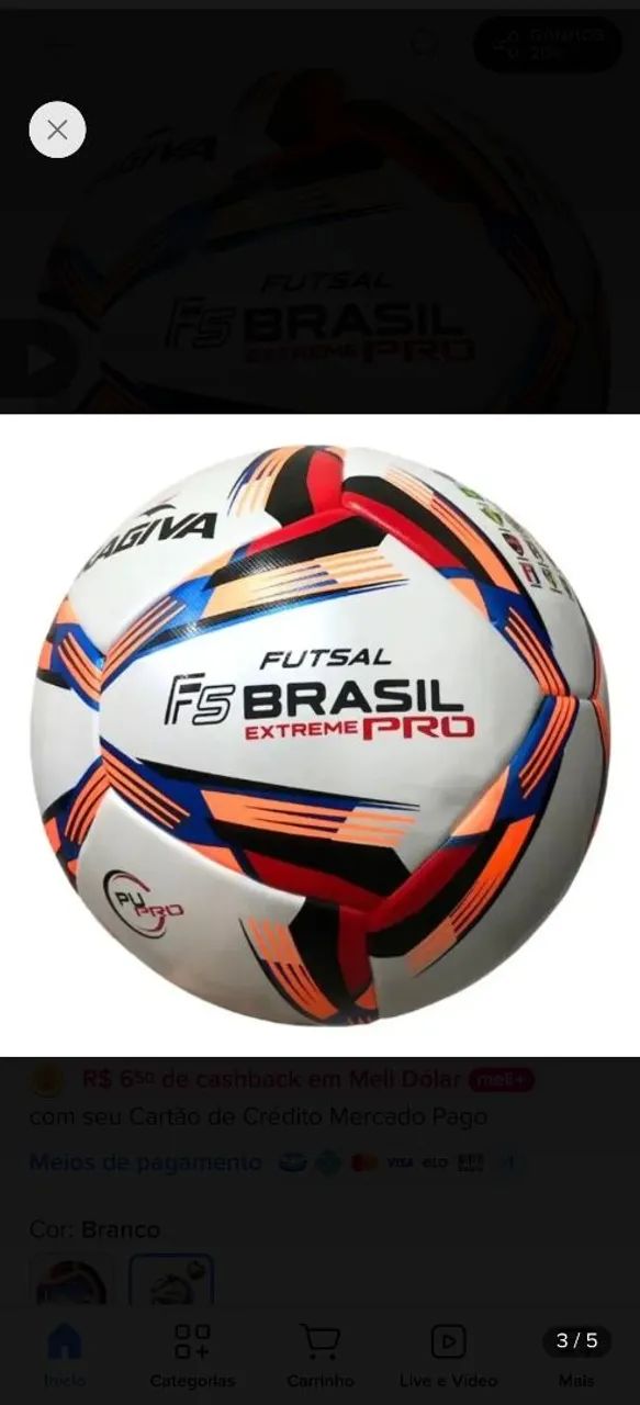 Bola De Futsal nova - Foto 3