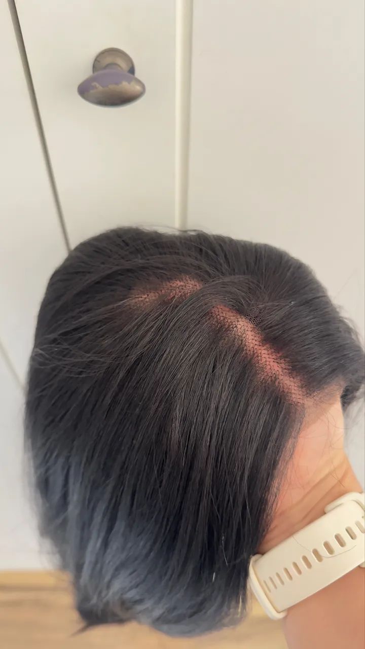     Lace Front Preta Longa Premium - Foto 4