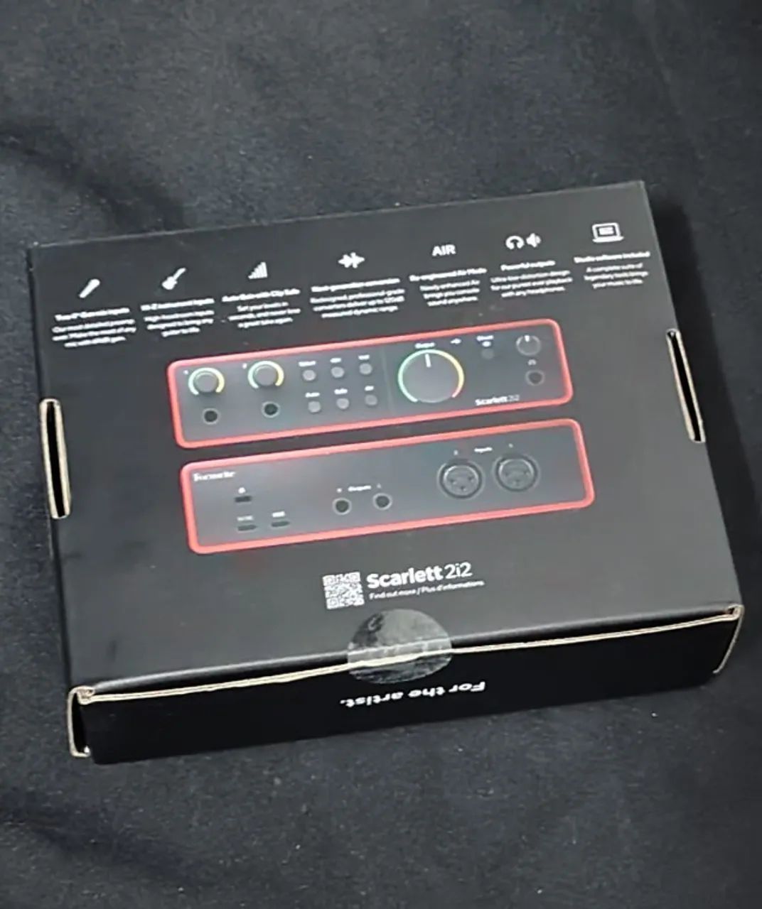 Focusrite Scarlett 2i2 4th Gen - Interface de Áudio Nova / Lacrada - Foto 3