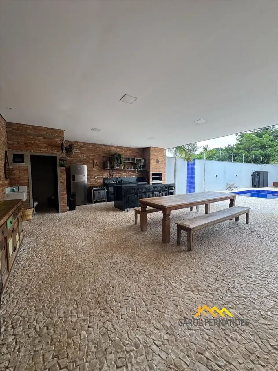 Edícula a venda com piscina de porteira fechada - Foto 3