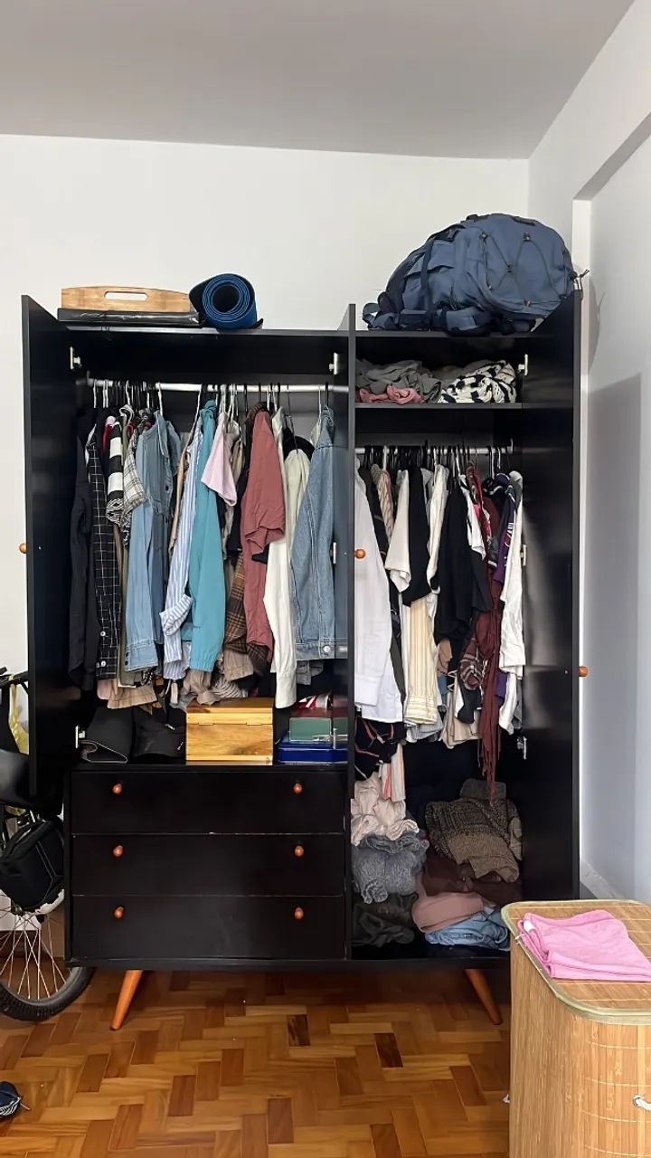 Guarda roupa de solteiro retrô - Foto 4