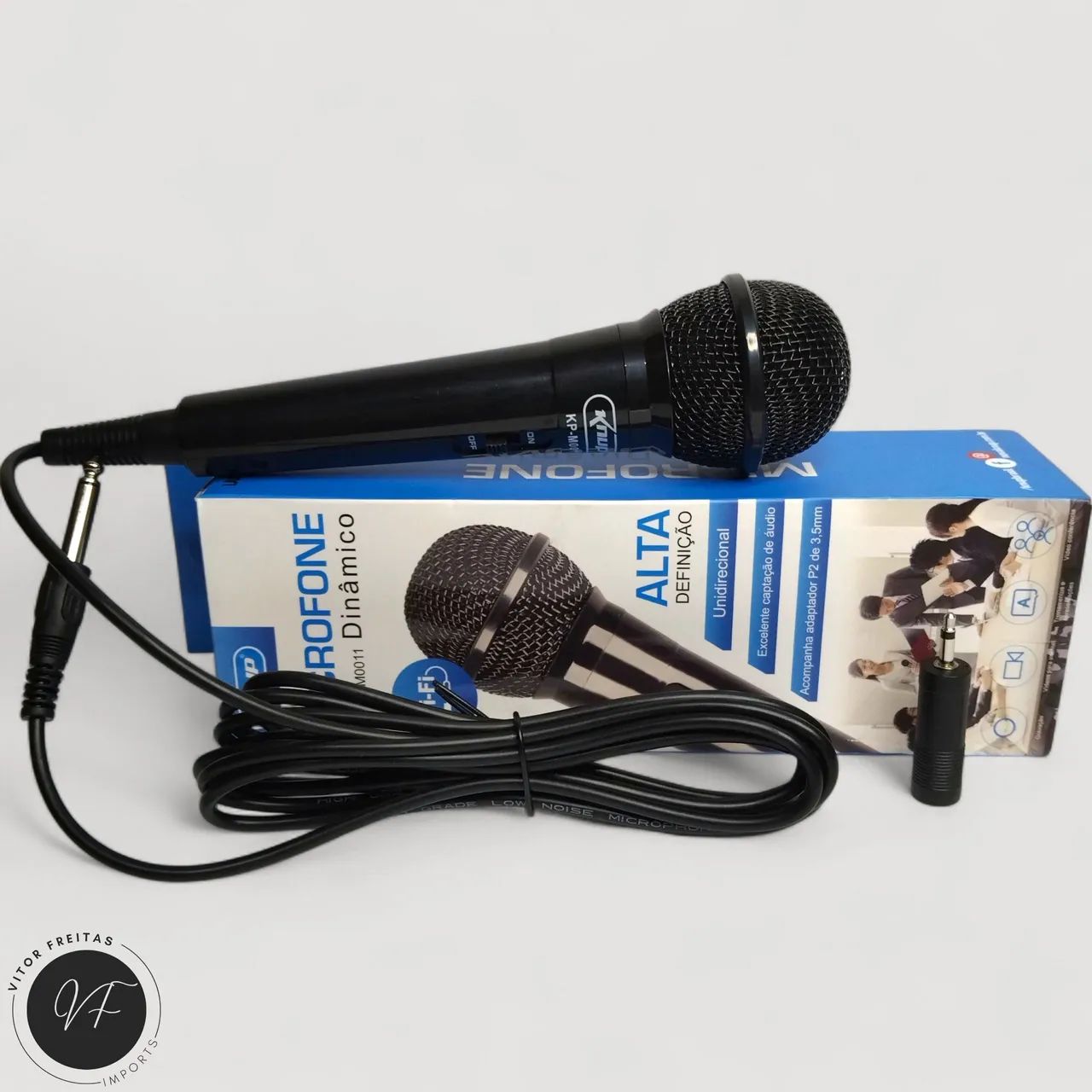 Microfone Dinâmico | Entrega Grátis em VCA  - Foto 2