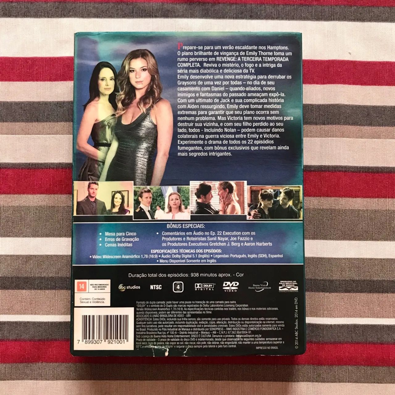 box dvd revenge terceira temporada - Foto 2