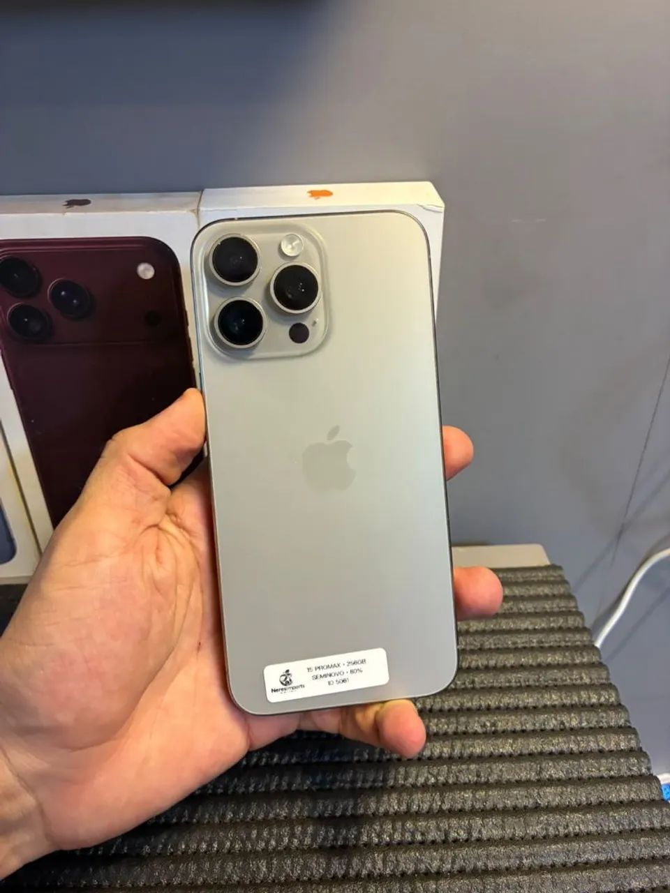 iPhone 15 Pro Max - 256GB <br>?4.200,00