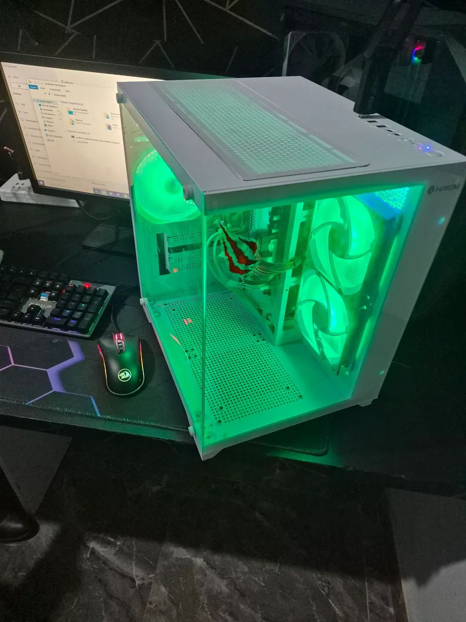 Pc gamer branco Rgb - Foto 5