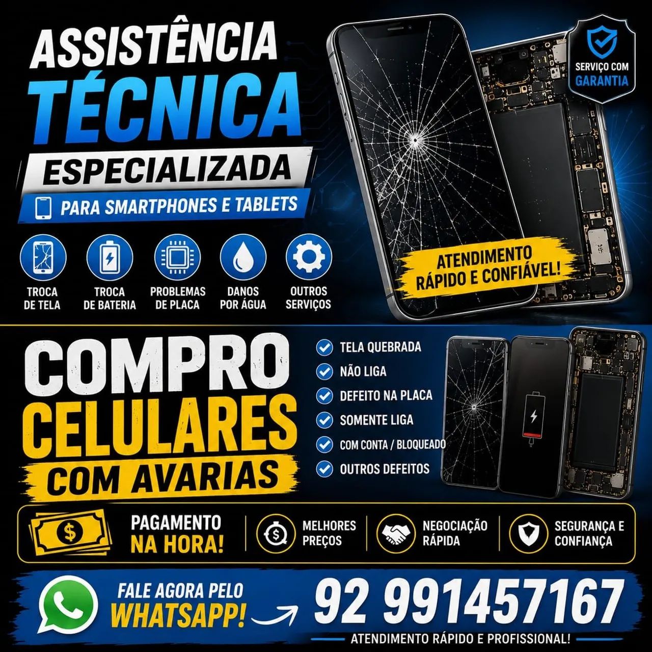 ASSISTÊNCIA TÉCNICA DE CELULAR, EXCELENTE 