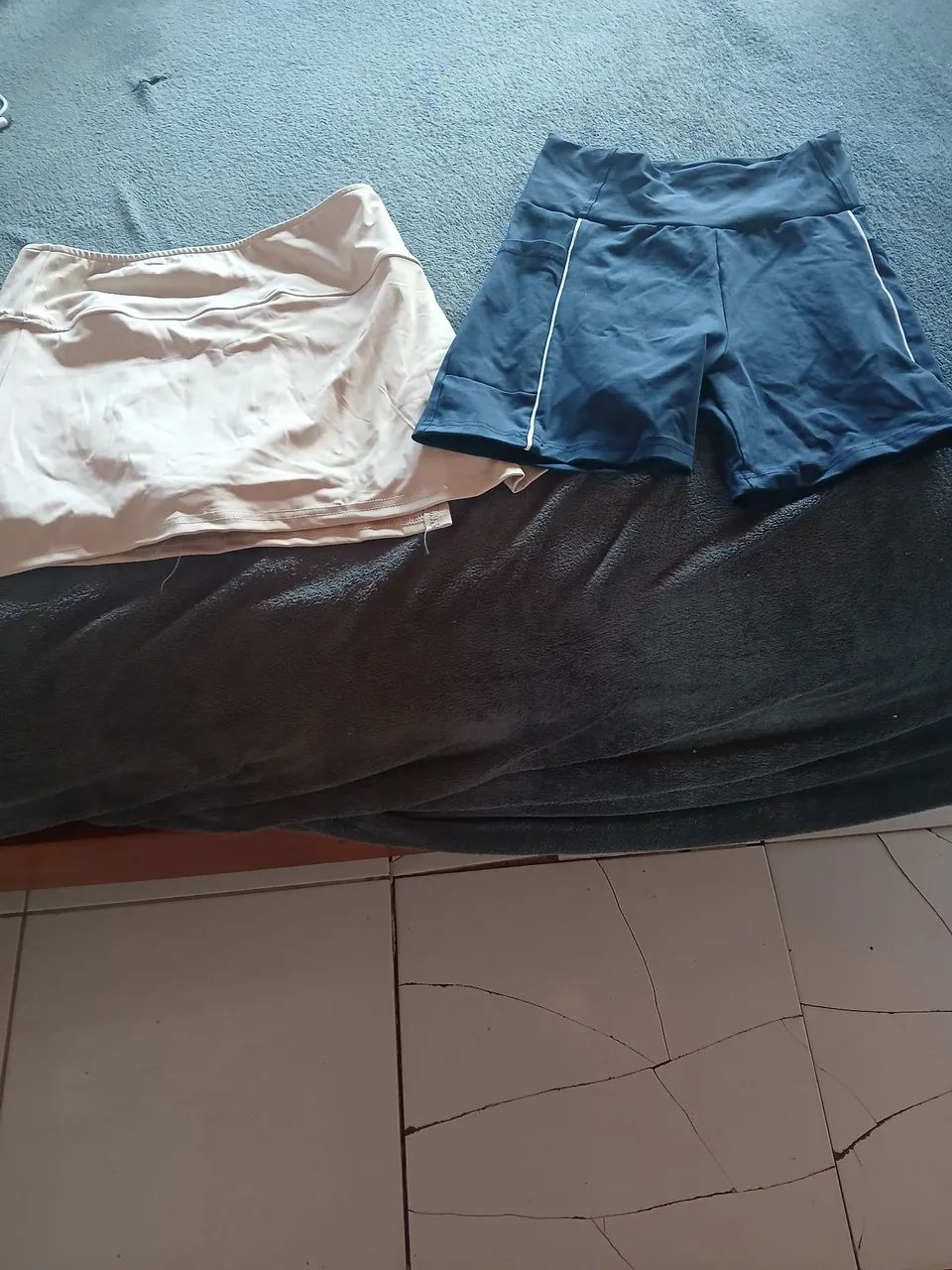 short de ginástica 