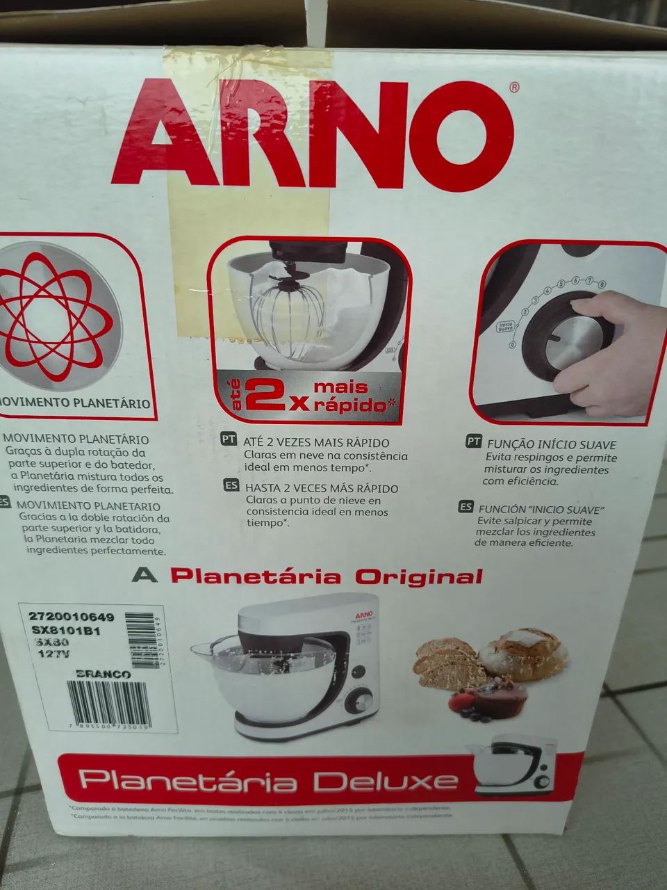 Batedeira planetária Arno - Foto 2