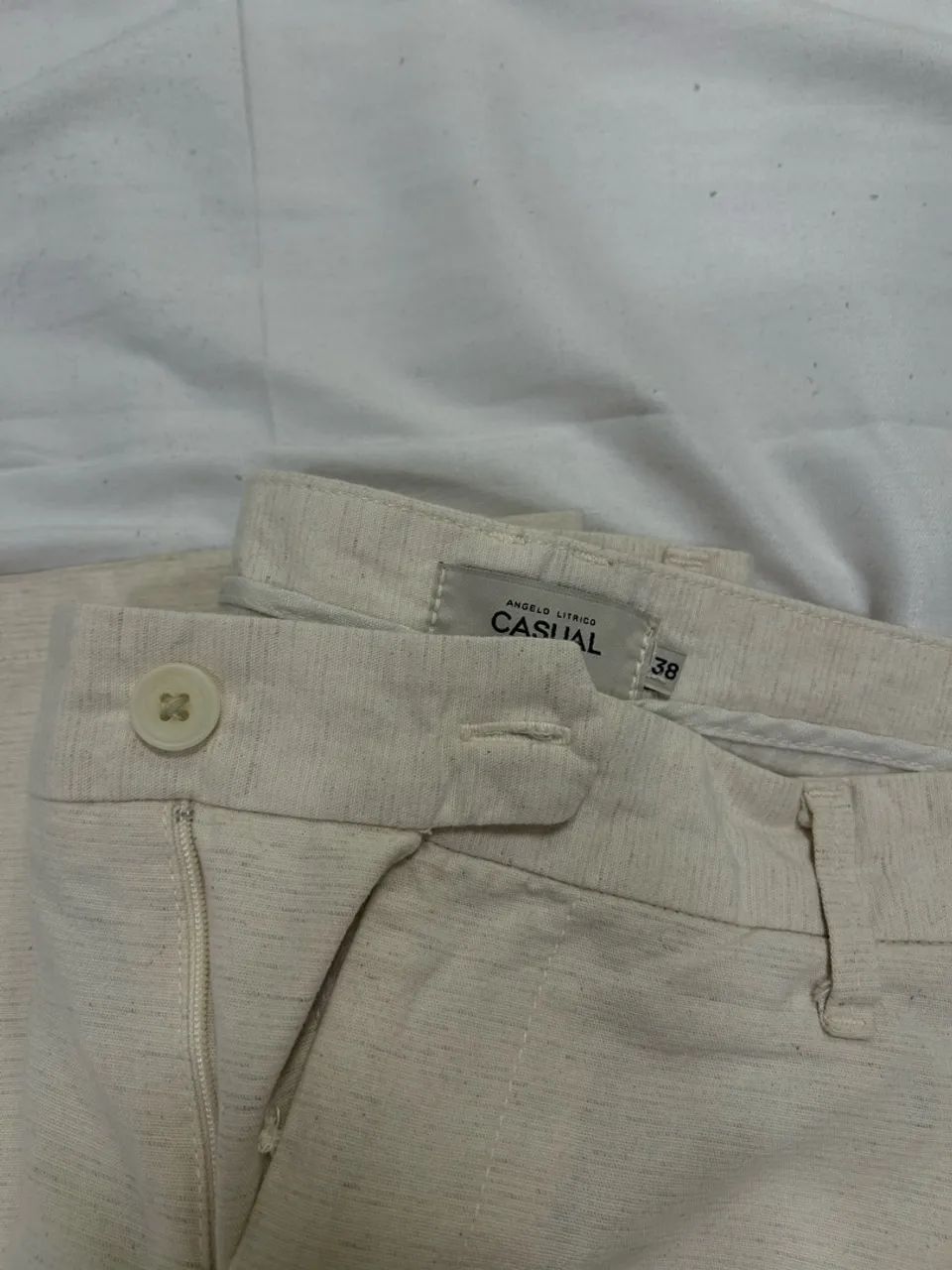 Calça de Linho Reta - Foto 2