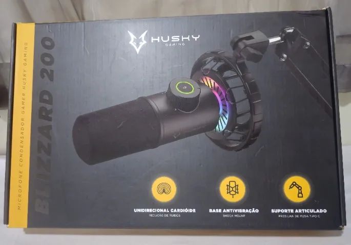 Microfone Gamer Cardioide Husky - Foto 3