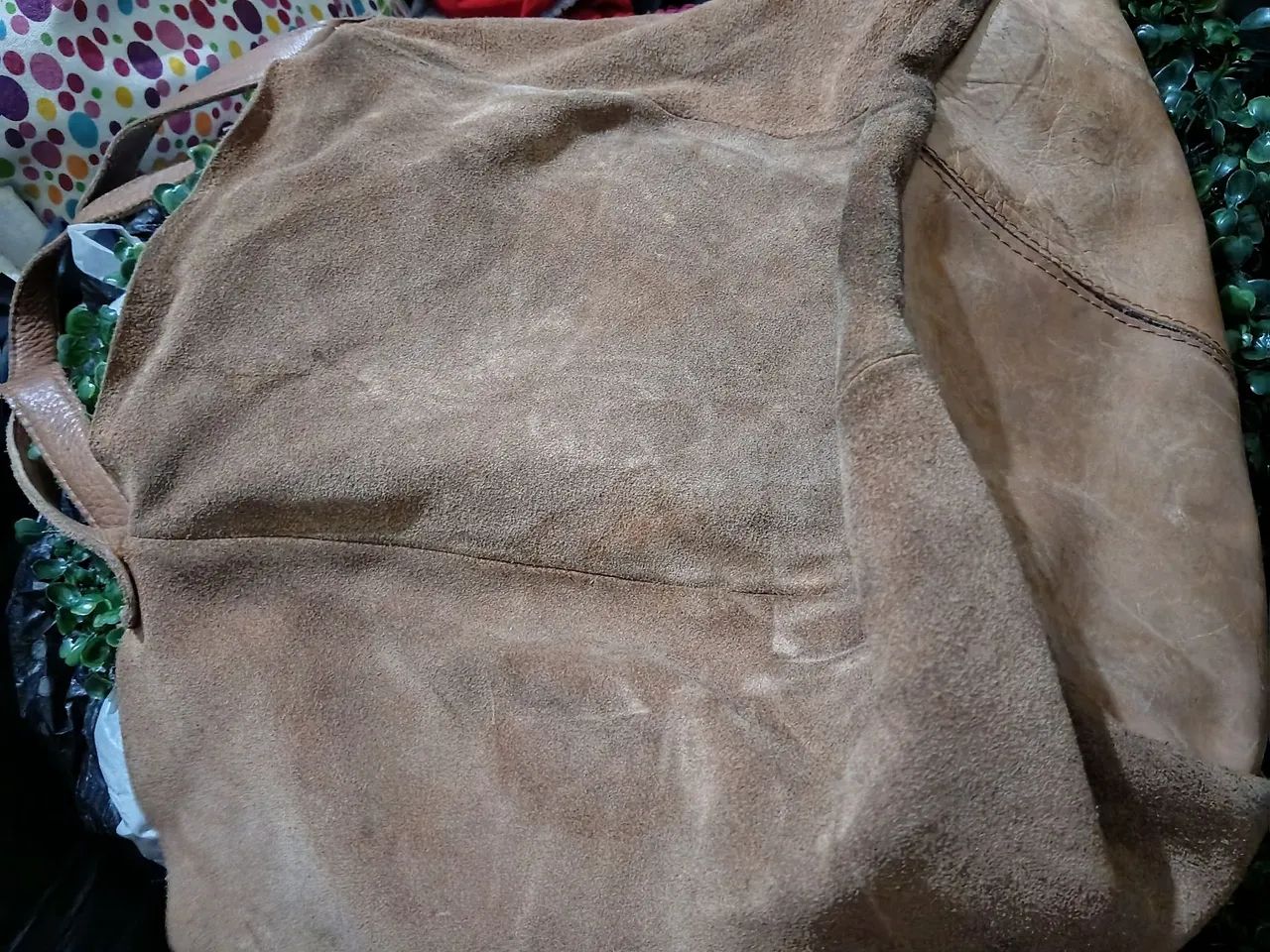Bolsa couro legítimo 