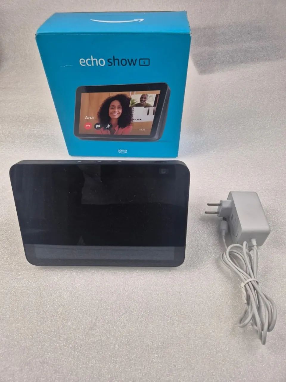 Echo Show 8 2ª Geração Alexa 8'' 13mp Preto Amazon Preto - Casa
