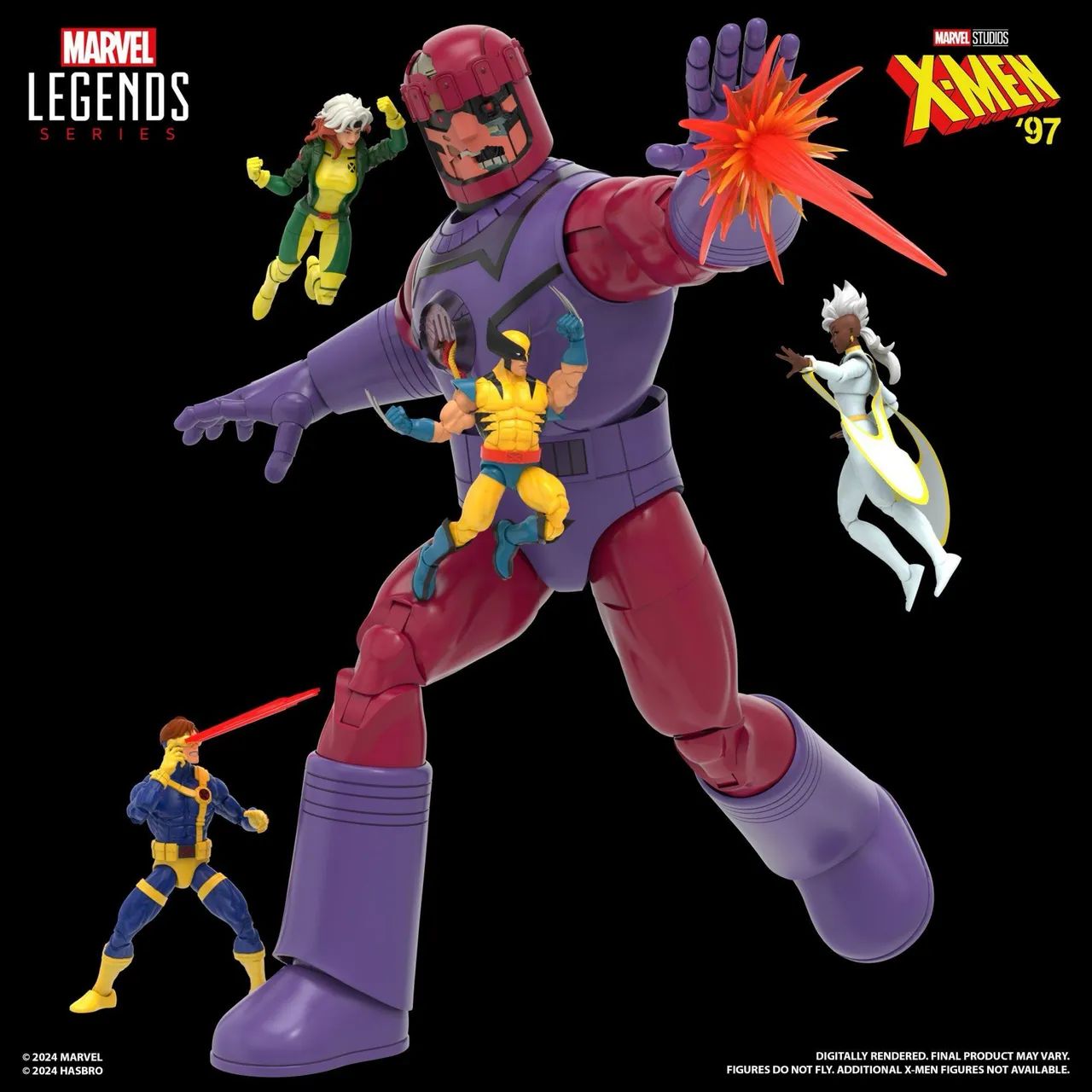 Marvel Legends Sentinela X-Men97 Hasbro Pulse
