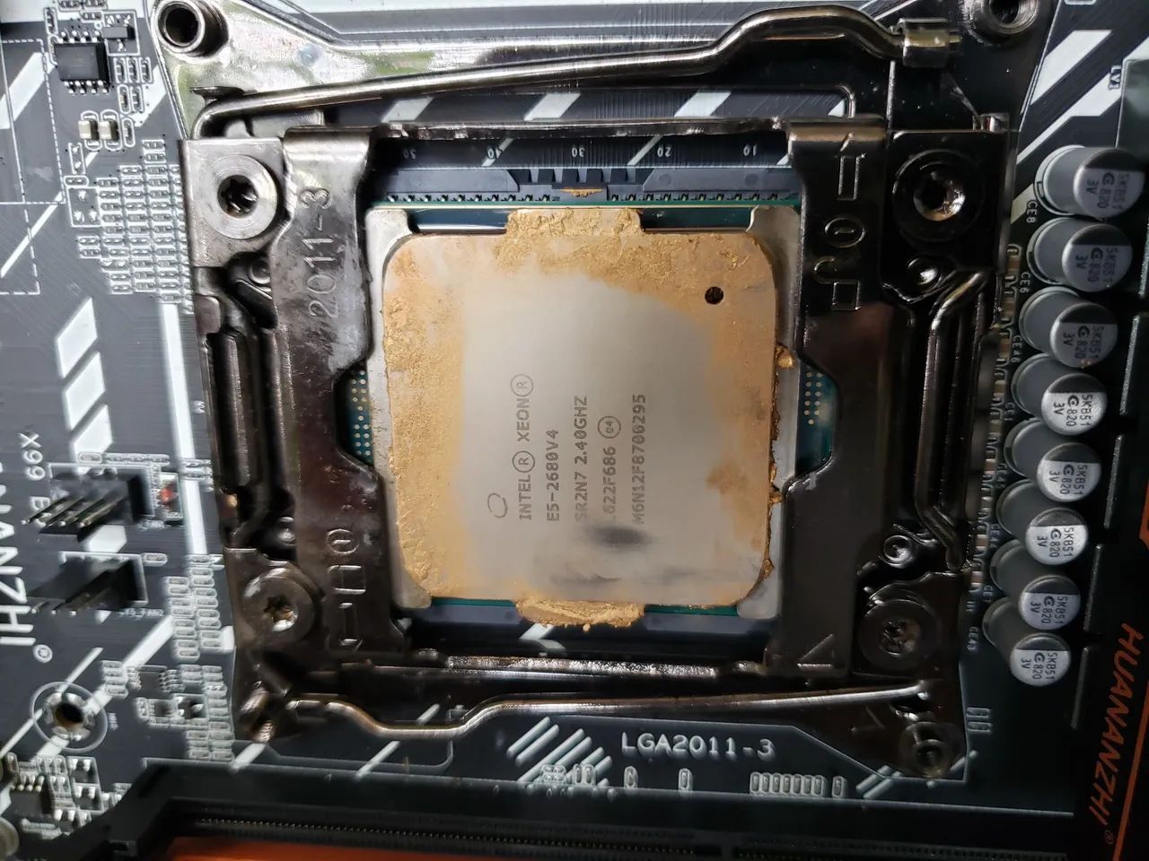 Kit Placa-Mãe X99 + Xeon E5-2680 v4 Huananzhi - Foto 4