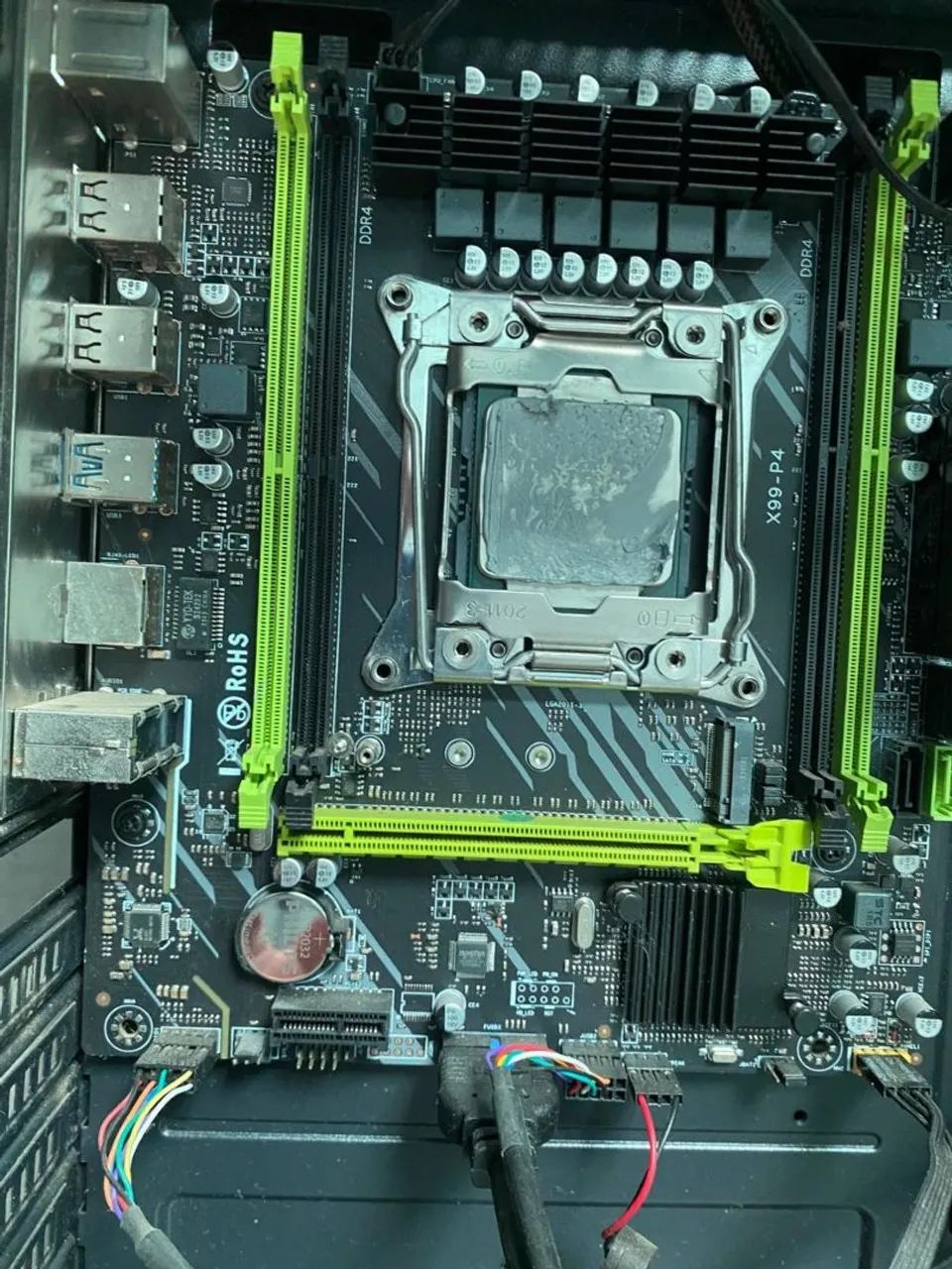 Placa mãe e processador X99 E E5-2650V3 - Foto 4