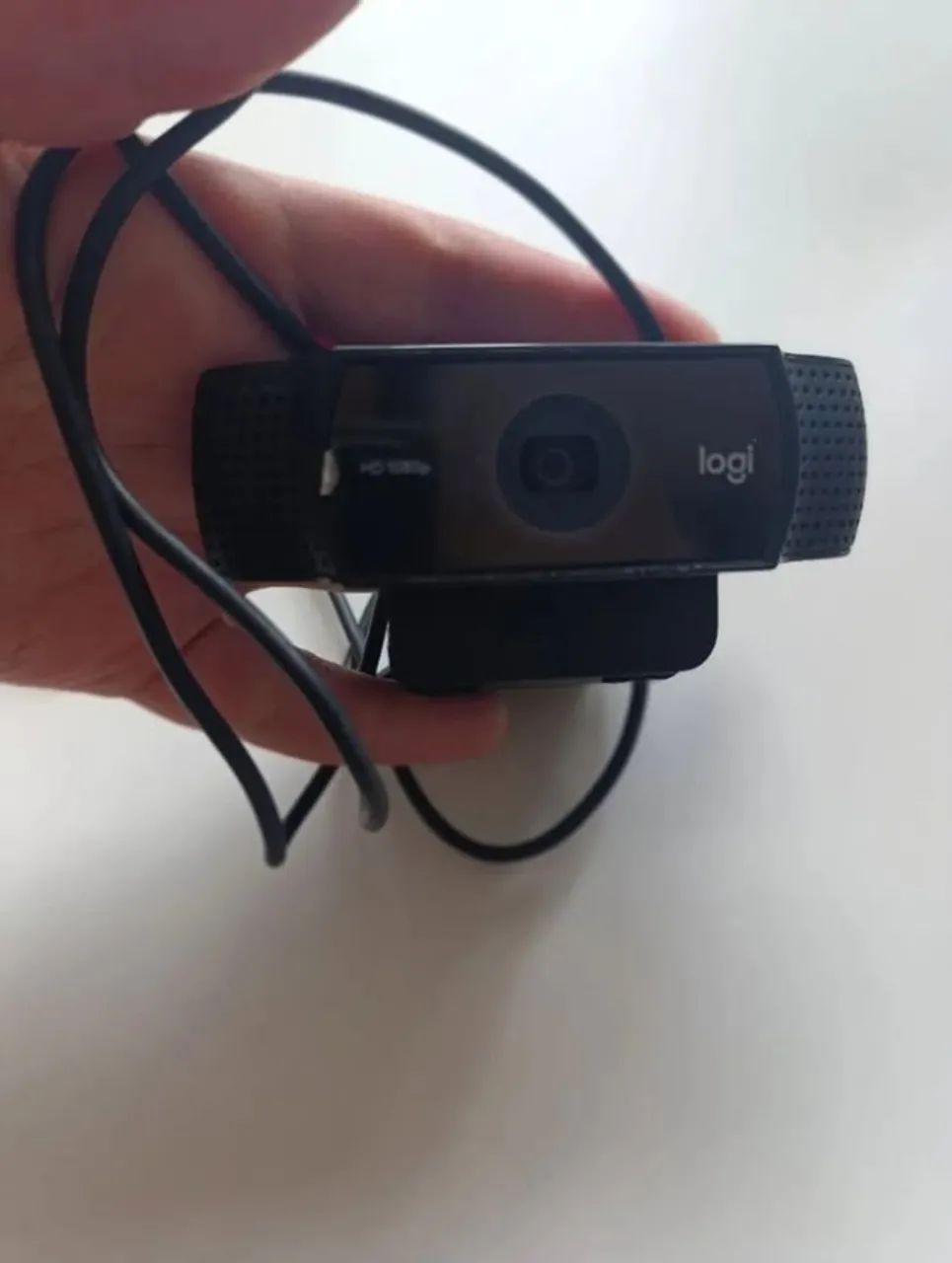 Webcam C922 pro Logitech HD 1080p com Microfone