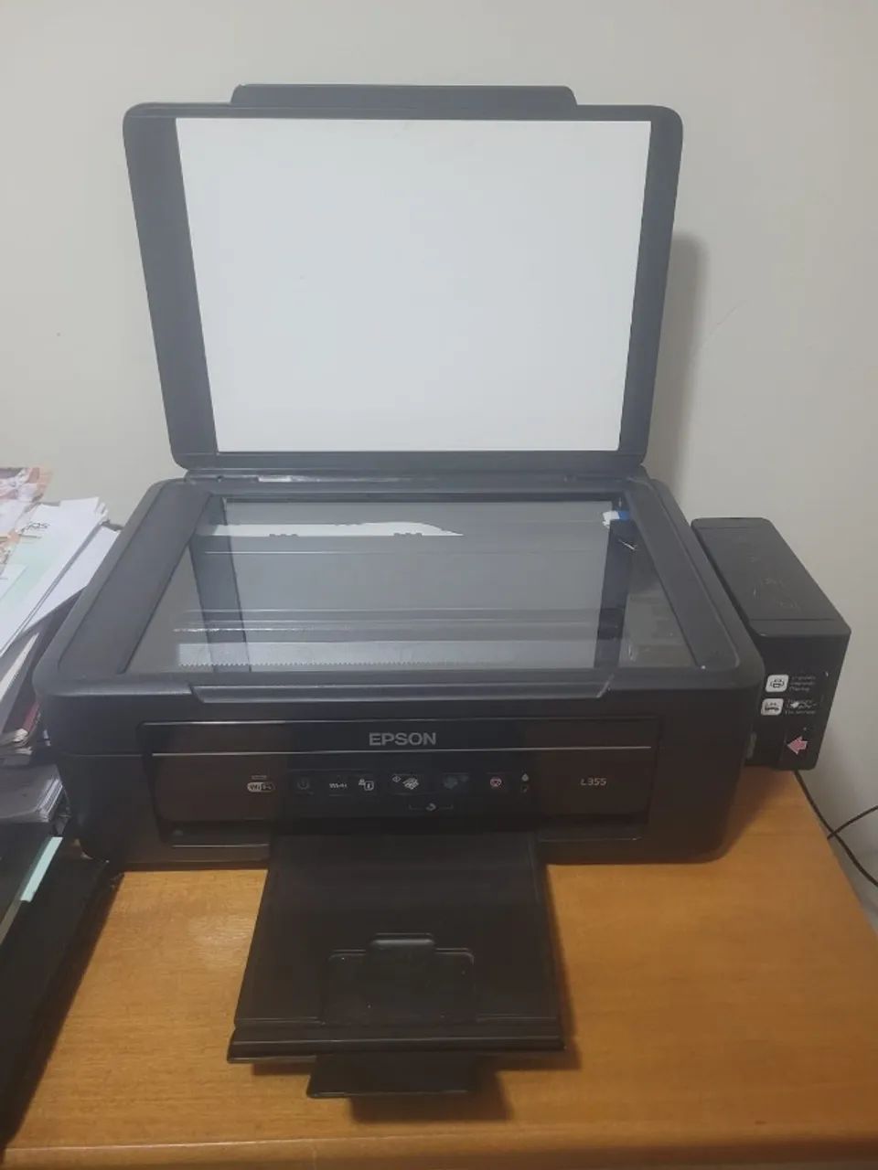 Impressora Multifuncional Epson L355 Wi-Fi  | Ideal para uso simples/básico e escolar. - Foto 4