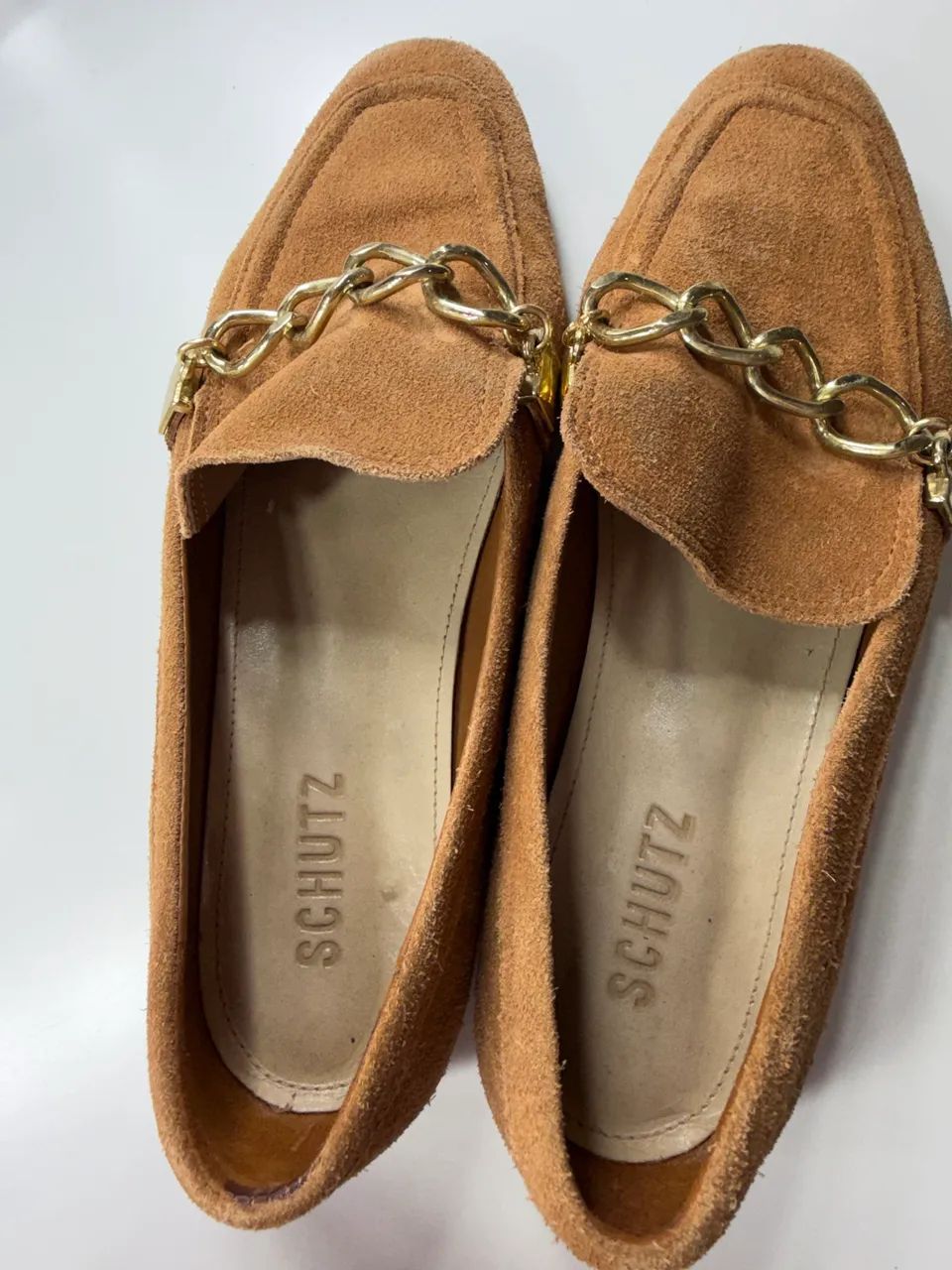 Mocassim schutz caramelo tam 37 - Foto 2
