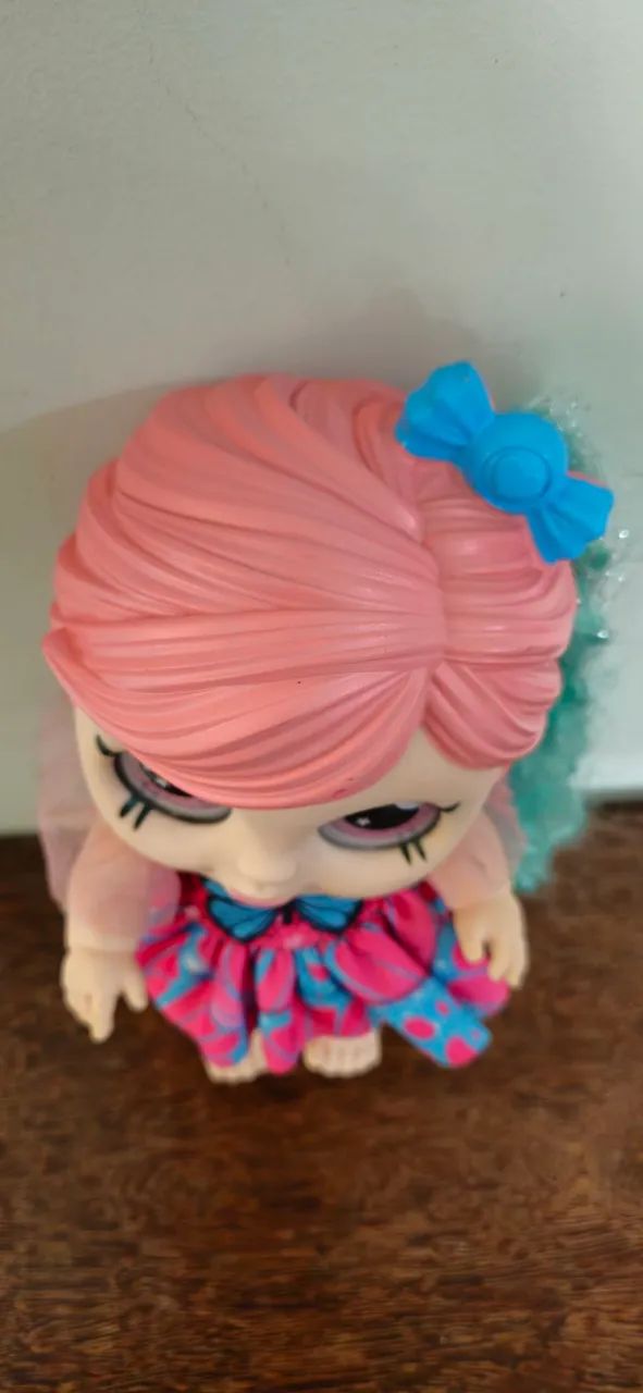Boneca Rainbow surprese articulada Cotiplás  - Foto 5