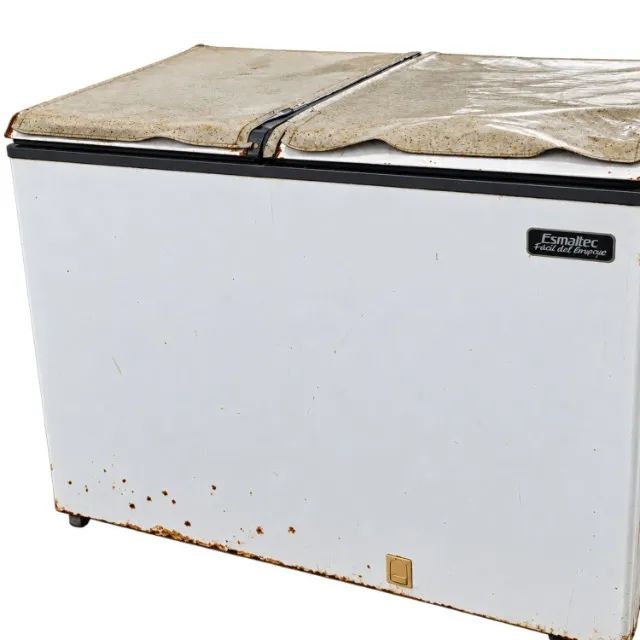 Freezer horizontal Esmaltec 400L duas portas - Foto 4