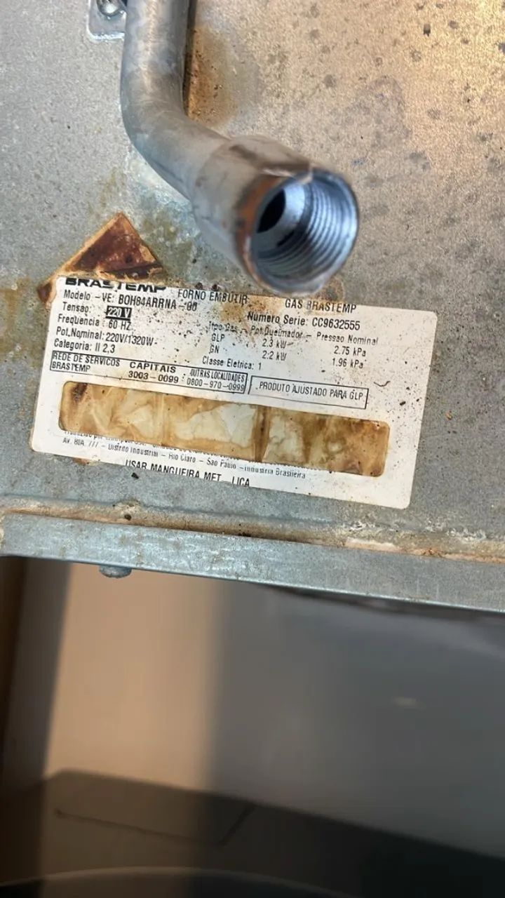 Forno de embutir Brastemp Com defeito - Foto 3