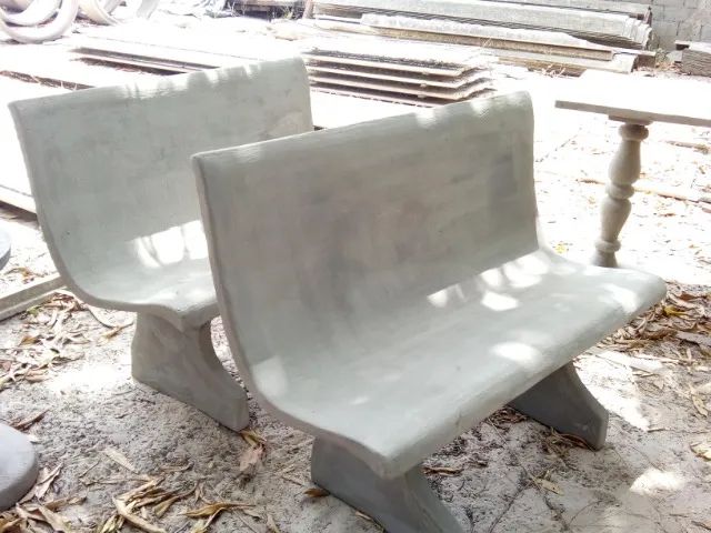 Mesa e bancos de Concreto para praça e Jardim - Foto 5