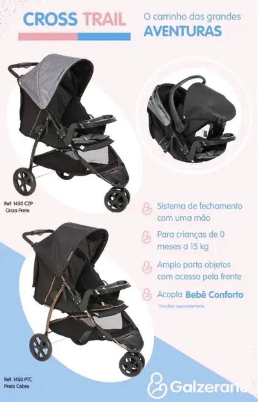 Carrinho de Bebê - NOVO - Foto 5