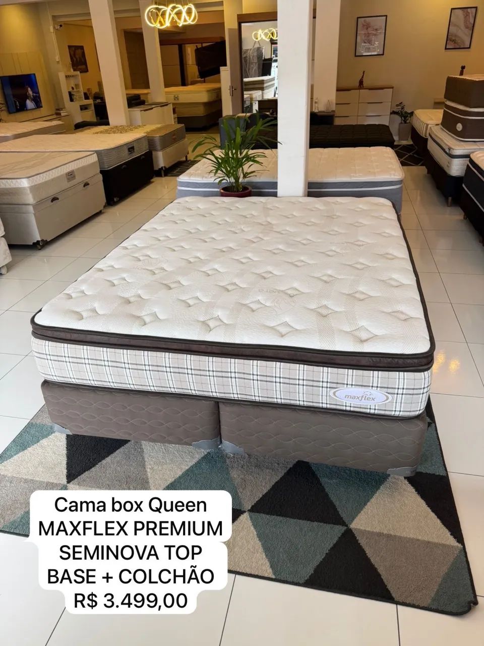 Cama box CASAL MAXFLEX QUEEN TOP - Entrego!  - Foto 5
