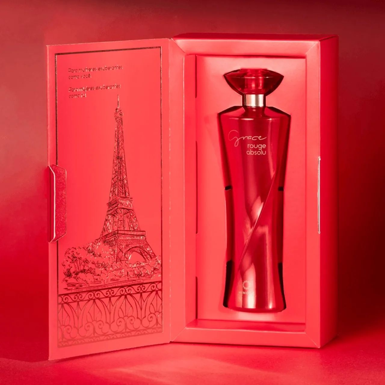 ? Perfume Feminino Grace Rouge HINODE | Aroma sofisticado e envolvente |
