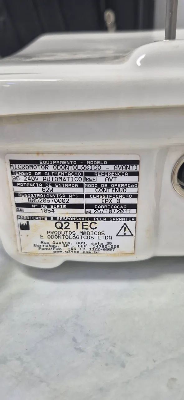 Micromotor odontológico para implante  Avanti Q - Foto 5