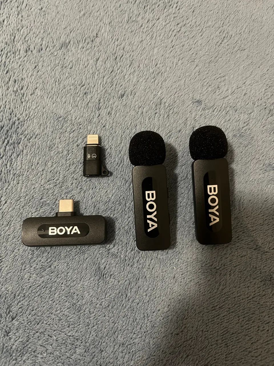 Microfone Boya V10 - usado 1 vez - Foto 2