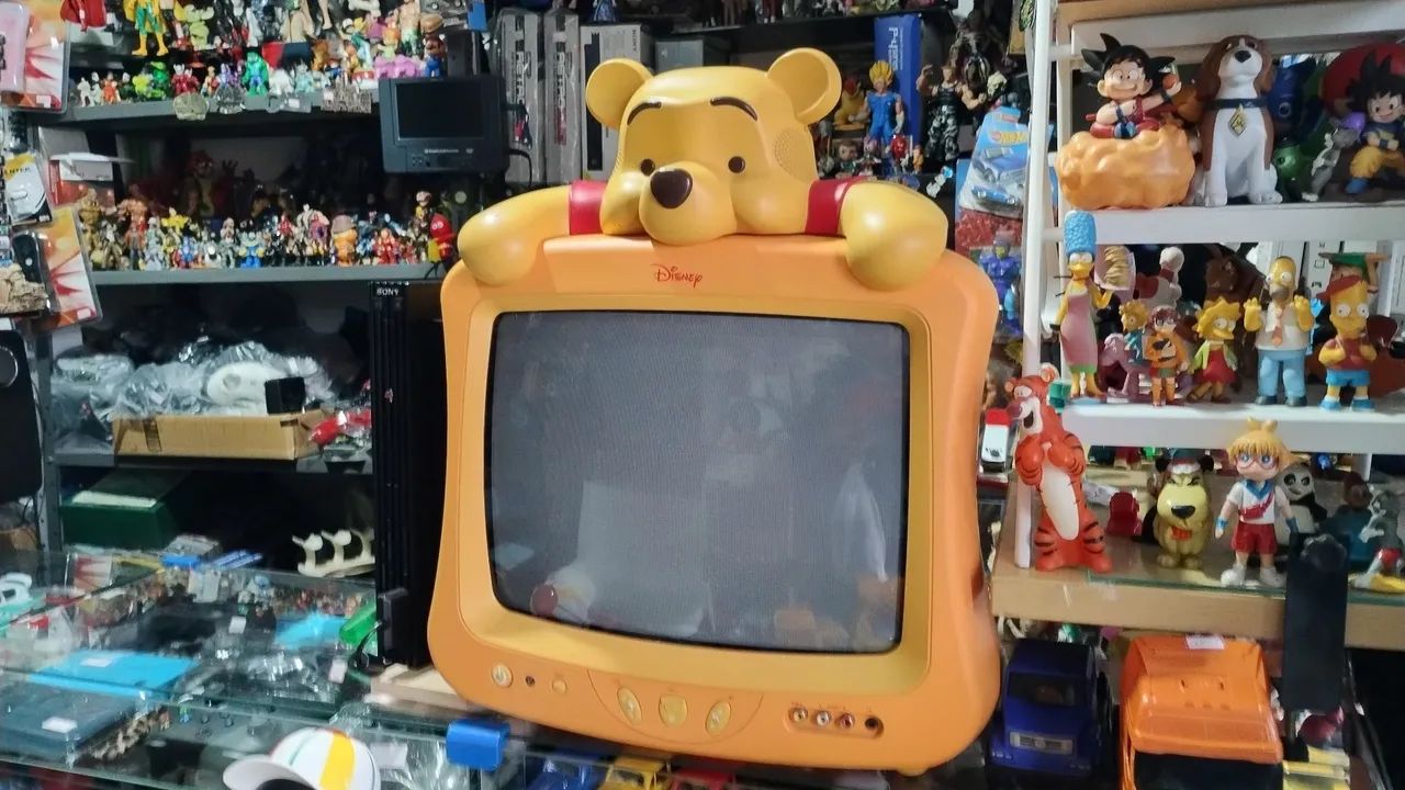 Televisão do ursinho puff de 20 polegadas