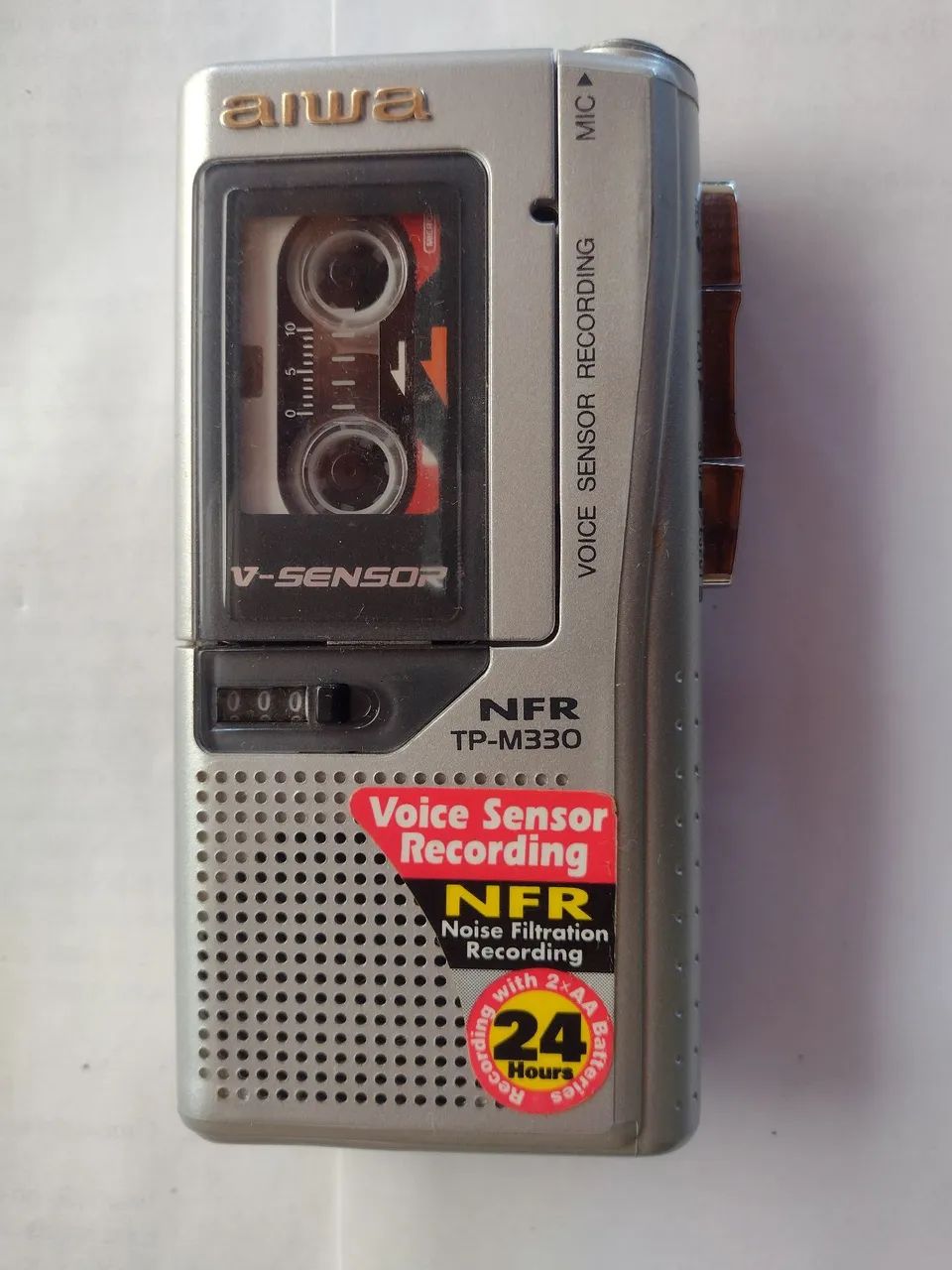 Gravador de Voz AIWA - com Microcassete