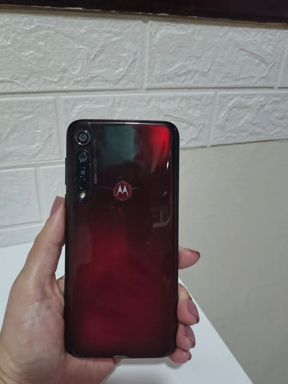 Celular Moto G8 Plus Vermelho  - Foto 2