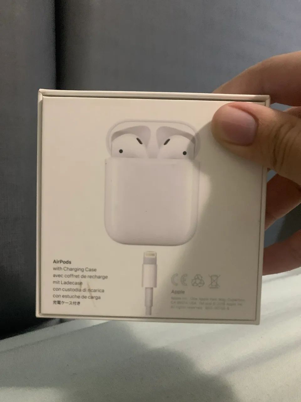 Caixa AirPods 1° e 2º geração  - Foto 2