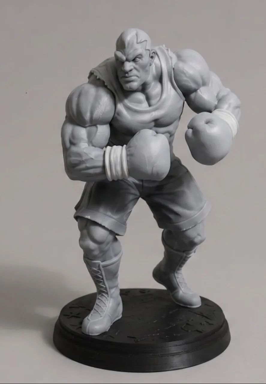 BALROG SCALA 1/5   ( SEM PINTURA )  PARA VC MESMO PINTAR