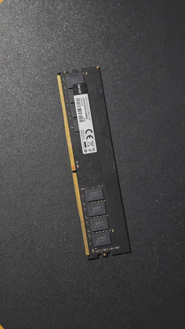 memória RAM Lexar DDR4 de 8GB