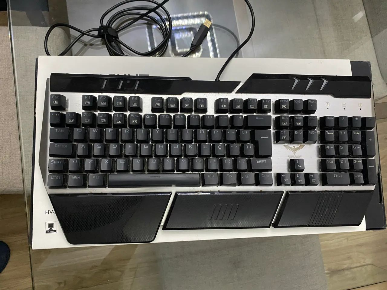 Teclado Mecânico Gamer RGB - Foto 4