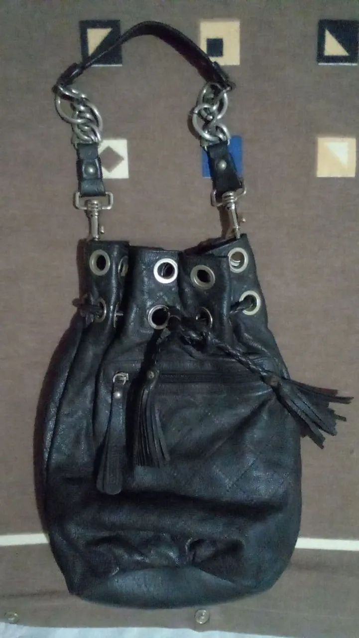 Bolsa em couro de ombro 20,00 - Foto 2