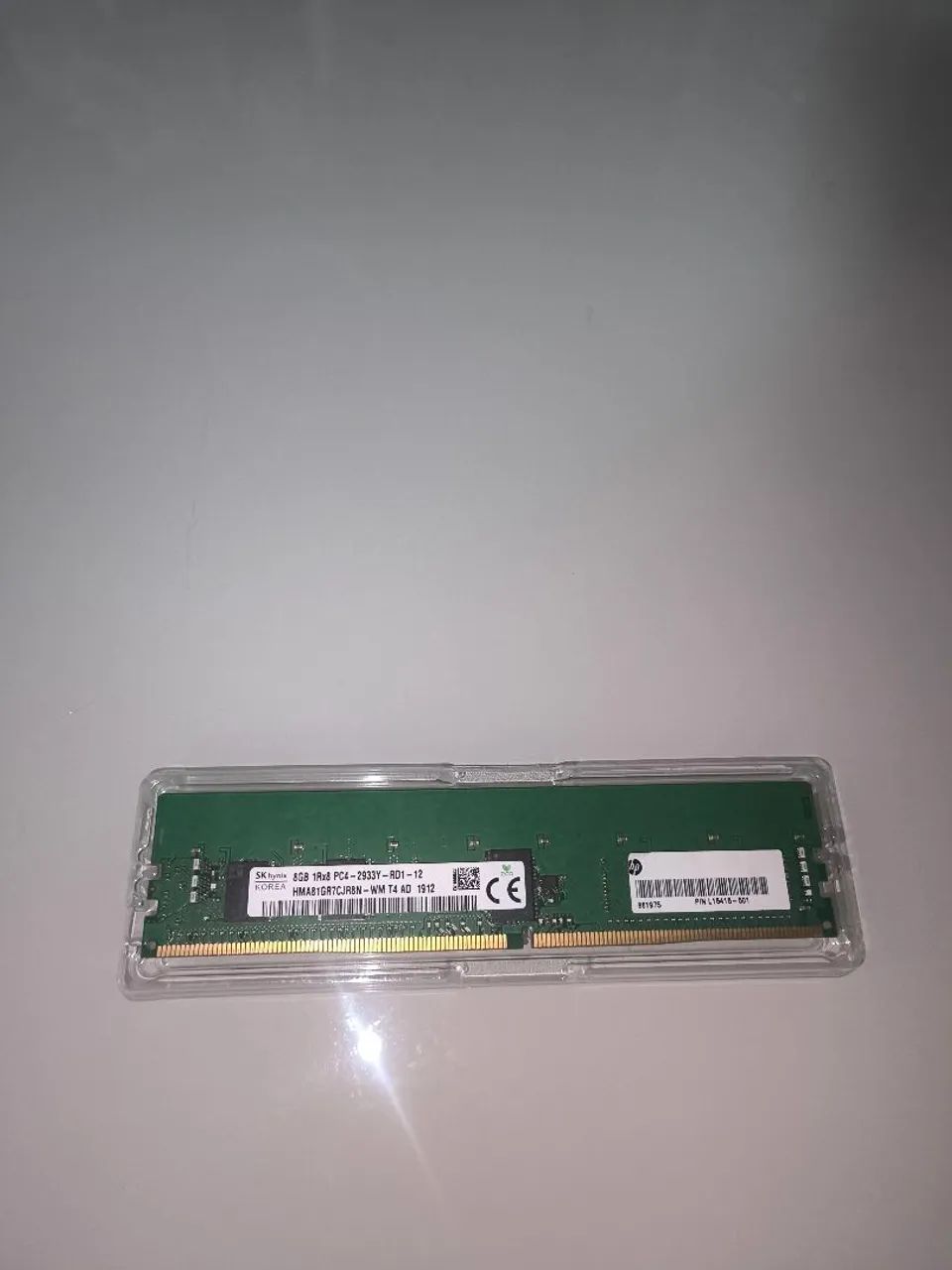 Memória RAM 8GB DDR4 ECC RDIMM 2933MHz SK Hynix