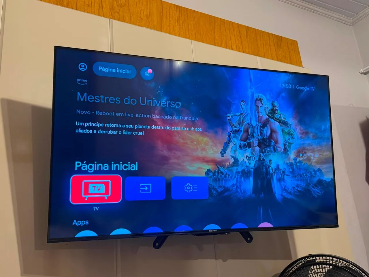 Smart TV SEMP 50? 4K Google TV (semi nova)  - Foto 4