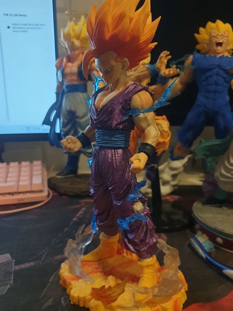 Action Figure Gohan SSJ 2 figura linda - Foto 2