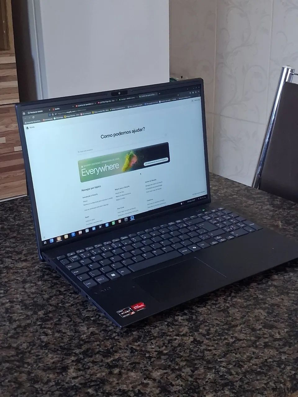 Notebook VAIO FE15 (AMD Ryzen 5 / 8GB RAM / SSD 256GB)