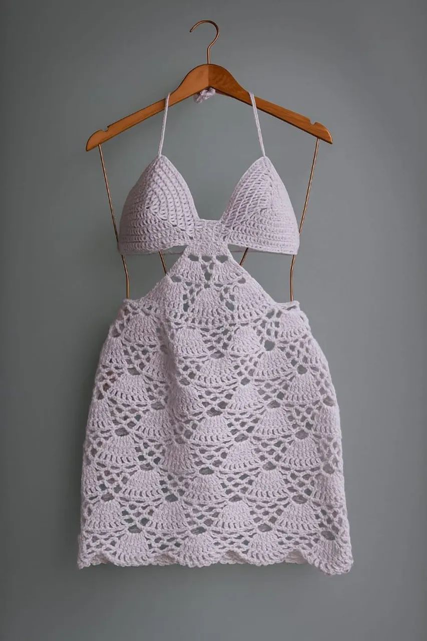 Vestido de crochê  - Foto 3