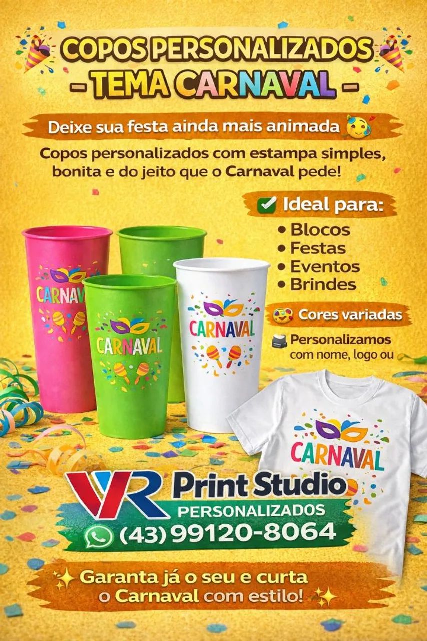 VR PRINT STÚDIO PRODUTOS PERSONALIZADOS  - Foto 6