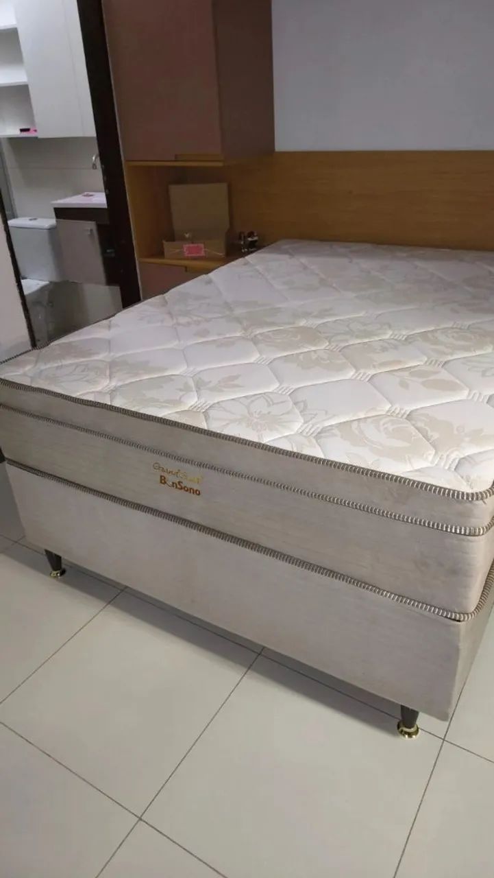 Conjunto box casal bon sono molas ensacadas  - Foto 2