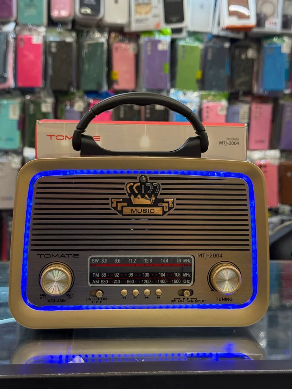 Rádio Retrô com Bluetooth  - Foto 2